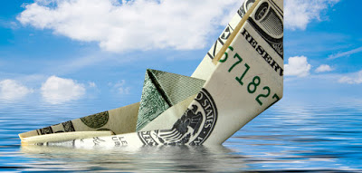 Sinking Dollar boat